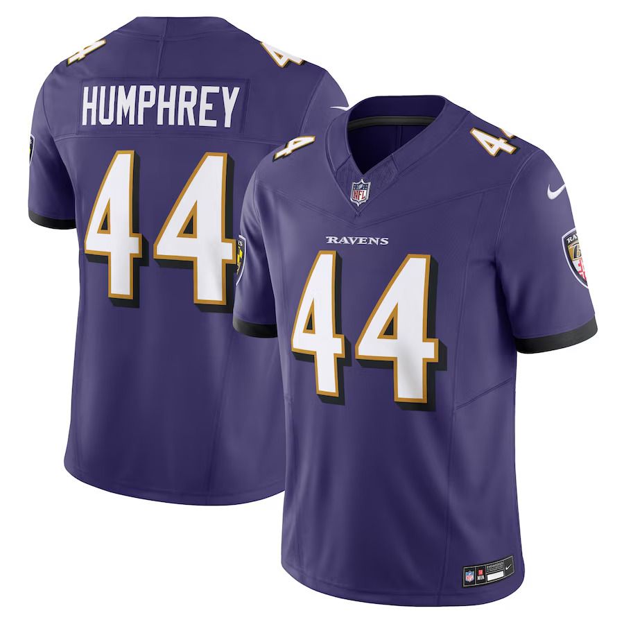 Men Baltimore Ravens 44 Marlon Humphrey Nike Purple Vapor F.U.S.E. Limited NFL Jersey